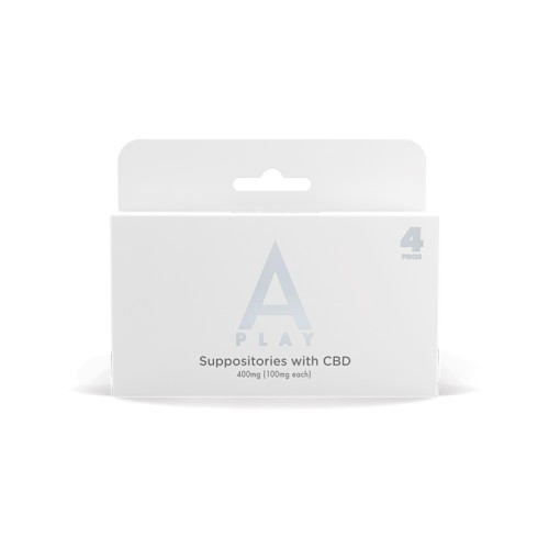 A-Play CBD Suppositories 400mg for Pleasure