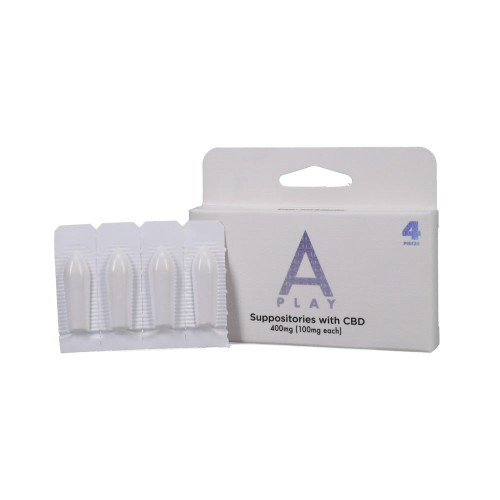 A-Play CBD Suppositories 400mg for Pleasure