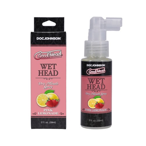 GoodHead Spray para Boca Seca Sabor Limonada Rosa