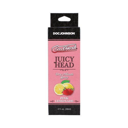 GoodHead Spray para Boca Seca Sabor Limonada Rosa