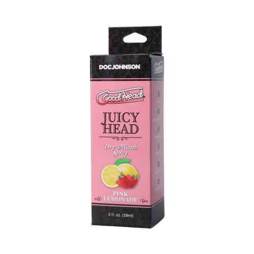 GoodHead Spray para Boca Seca Sabor Limonada Rosa