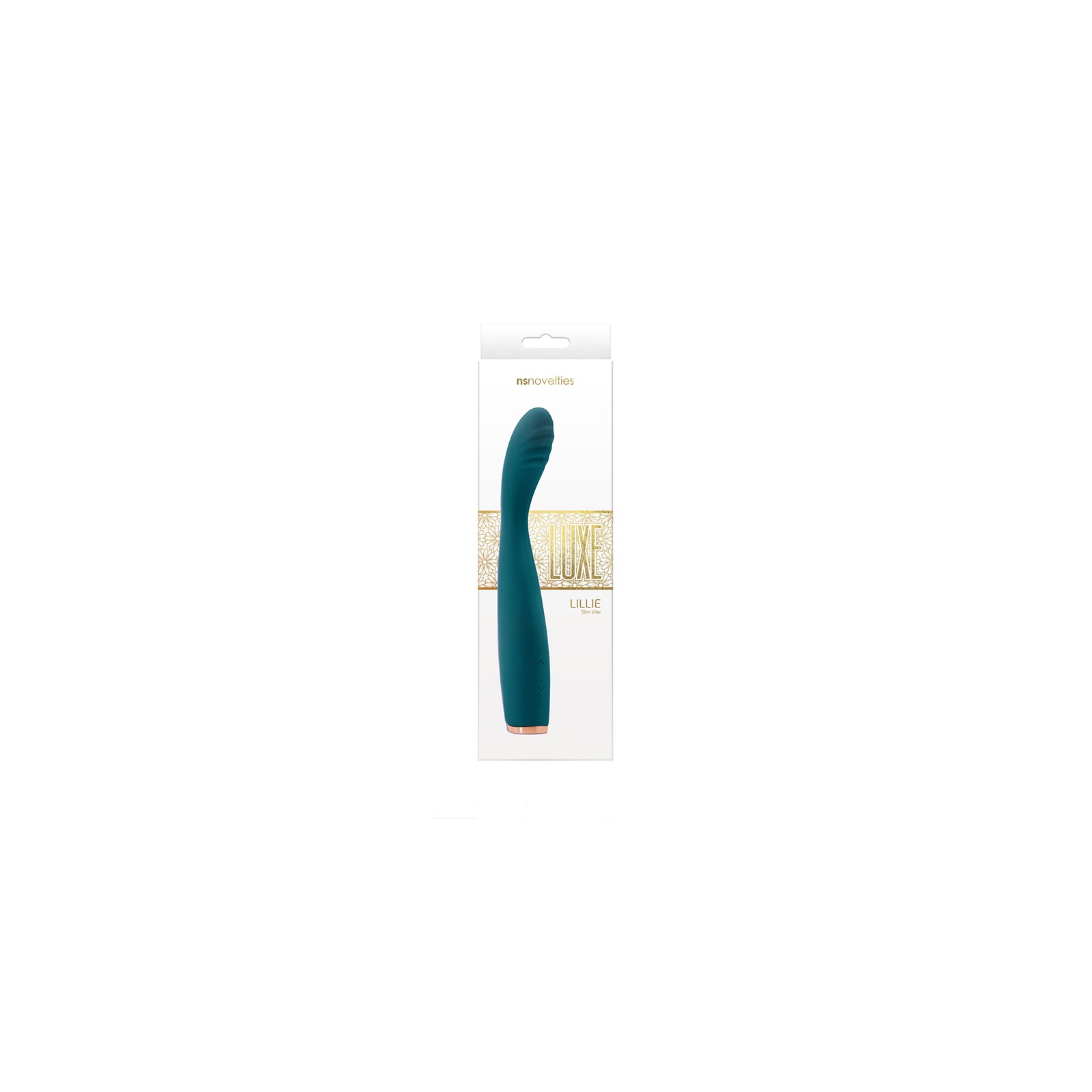 Luxe Lillie Vibrador Slim Recargable Verde