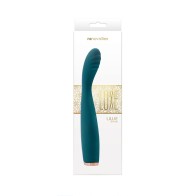 Luxe Lillie Vibrador Slim Recargable Verde