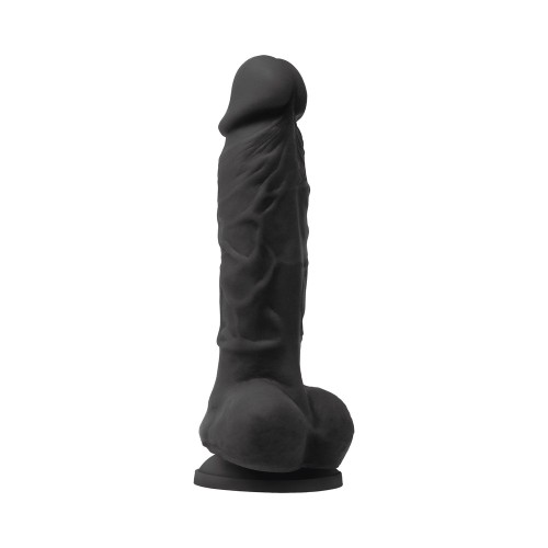 5 in. Vibrating Dildo Black