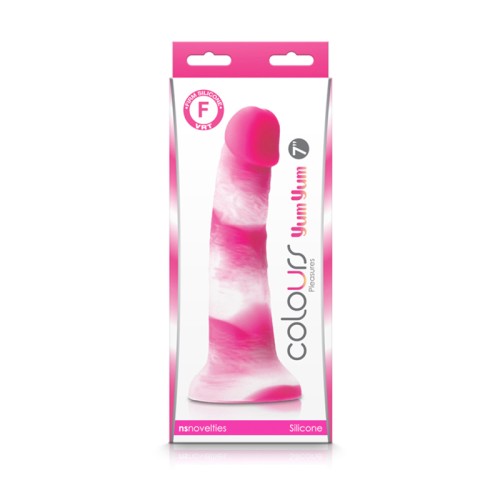 Colores Placeres Yum Yum Dildo de 7 in. Rosa