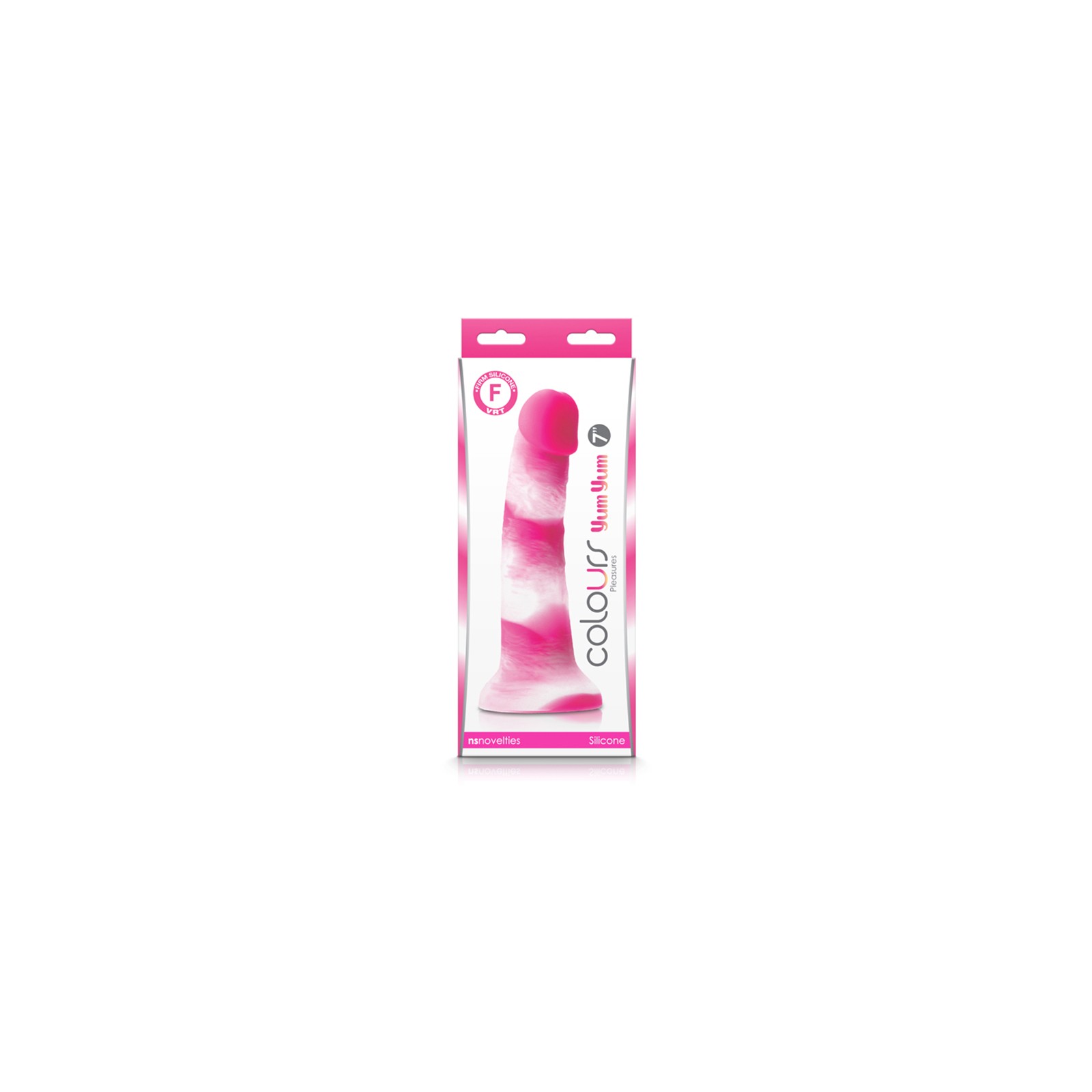 Colours Pleasures Yum Yum 7 in. Dildo Pink