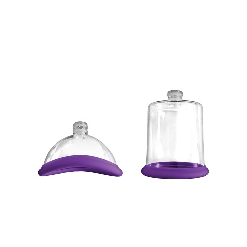 INYA Pump N Vibe Dual-Ended Vibrator & Pump Set in Purple