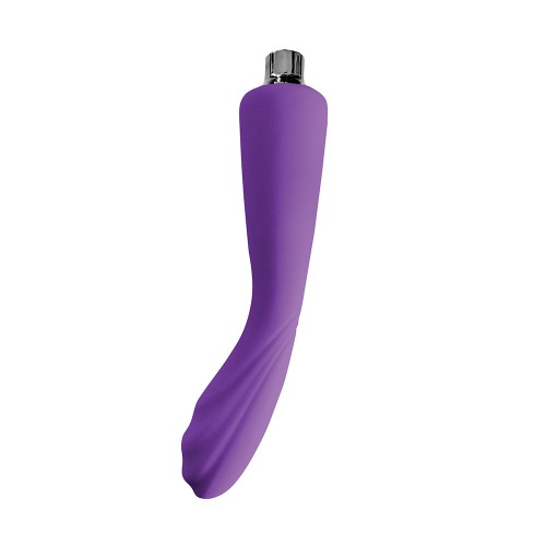 INYA Pump N Vibe Dual-Ended Vibrator & Pump Set in Purple