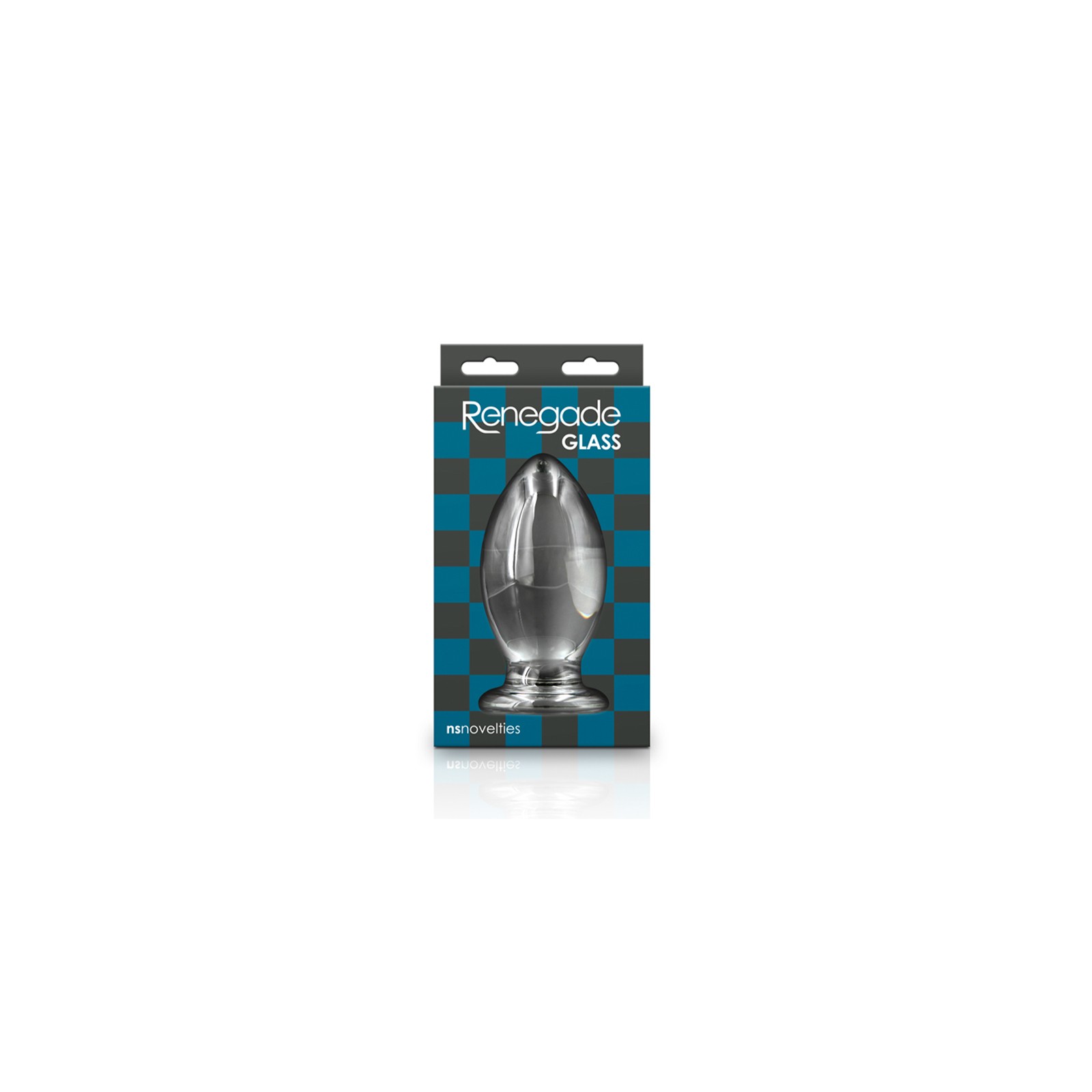 Renegade Bishop Glass Anal Plug