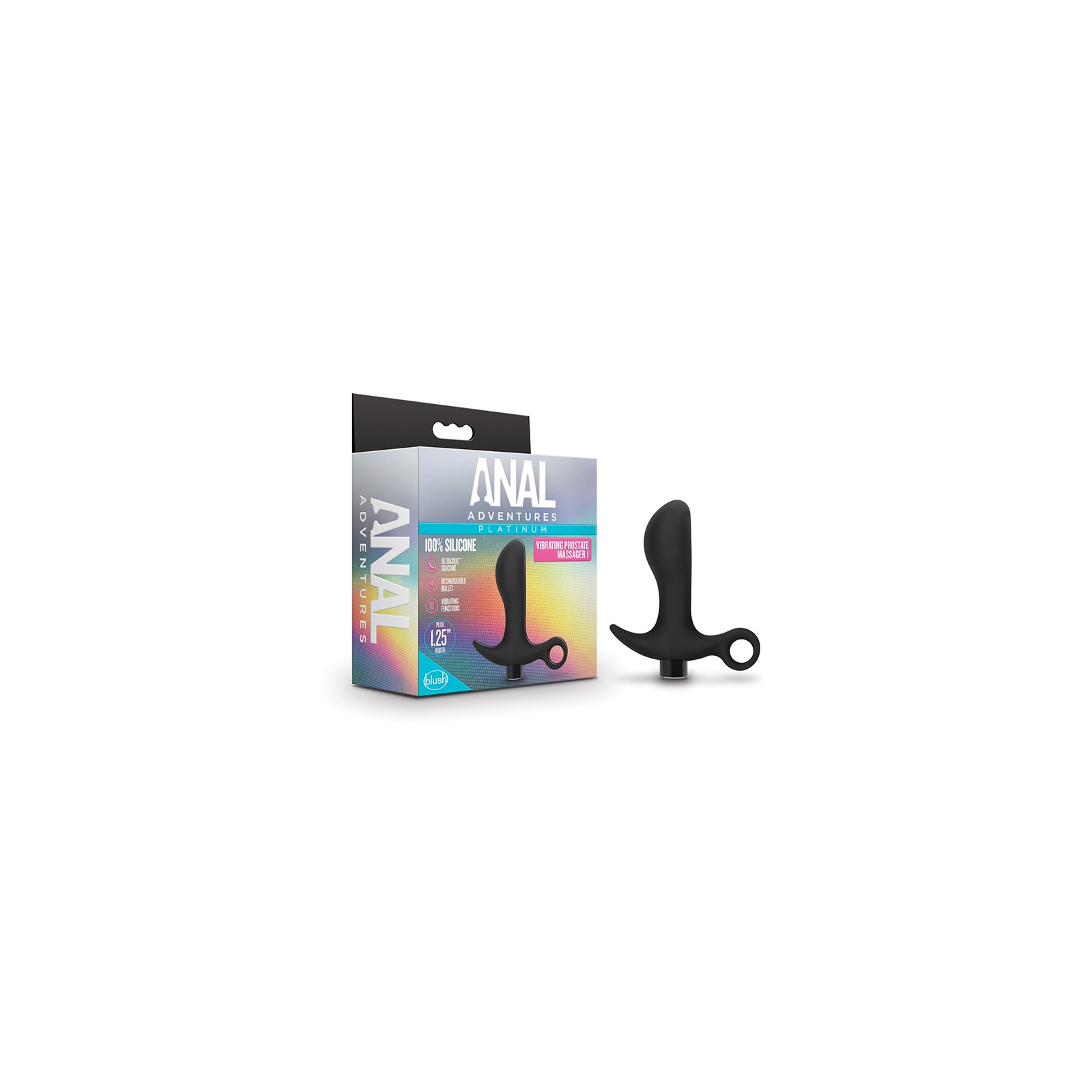 Anal Adventures Vibrating Prostate Massager for Enhanced Experience