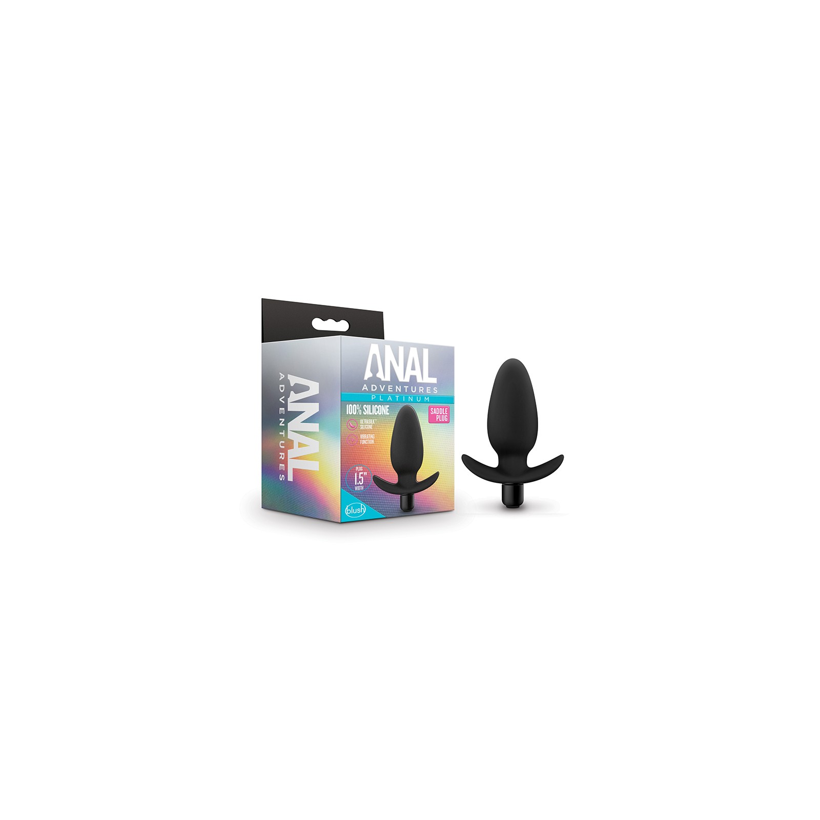 Anal Adventures Vibrating Saddle Plug