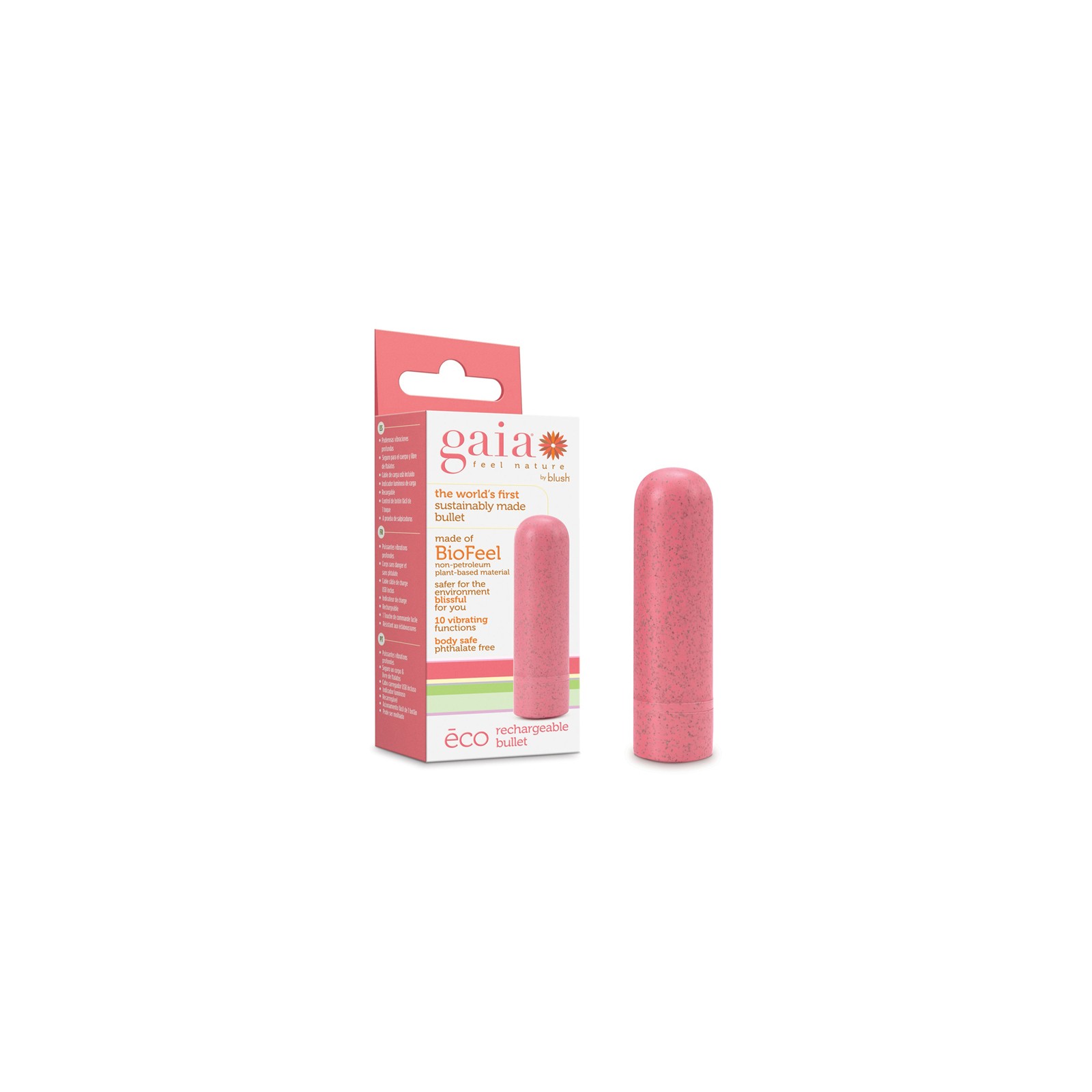 Eco-Friendly Rechargeable Bullet Vibrator