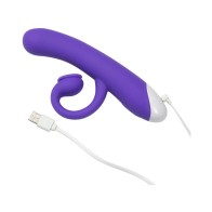 Hop Oh Bunny Rechargeable Stimulation Vibrator Midnight