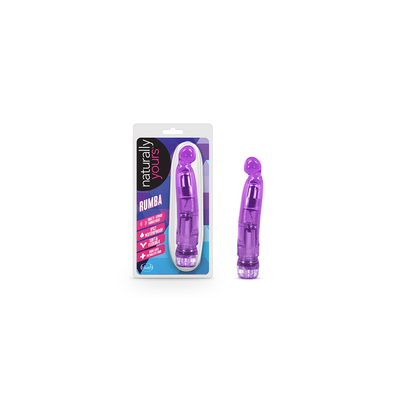 Naturally Yours Rumba G-Spot Vibrator - Purple