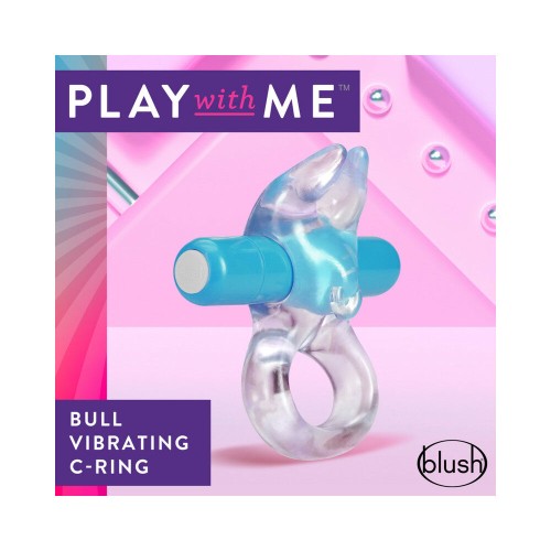 Play with Me Bull Vibrating C-Ring for Extended Pleasure