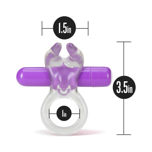 Play with Me Bull C-Ring Vibrador Morado