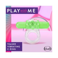 Play with Me Green Teaser Vibrating C-Ring