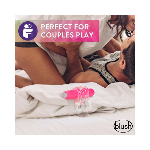 Play With Me Pink Vibrating Cock Ring for Enhanced Pleasure