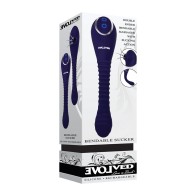 Evolved Bendable Sucker Dual-Ended Suction Vibrator