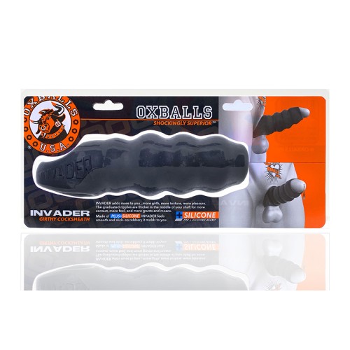 Oxballs Invader Fundas para Pene Black Ice