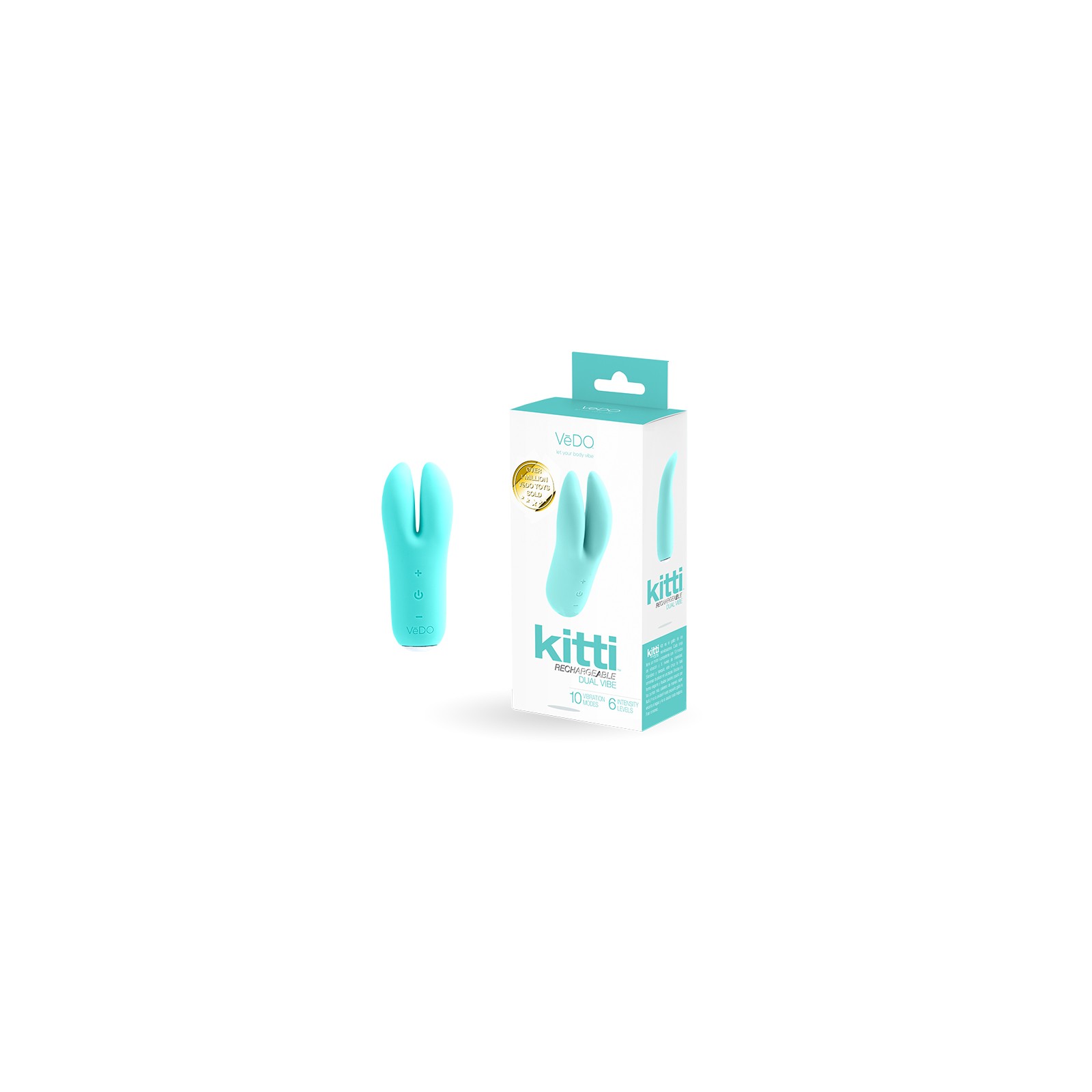 Vedo Kitti Dual Vibe Tease Me Turquoise