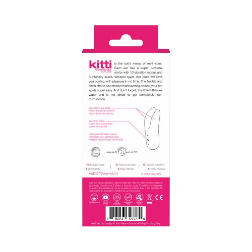 Vedo Kitti Rechargeable Dual Vibe