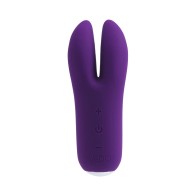 Vibrador Doble Recargable Vedo Kitti Púrpura