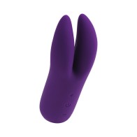 Vibrador Doble Recargable Vedo Kitti Púrpura