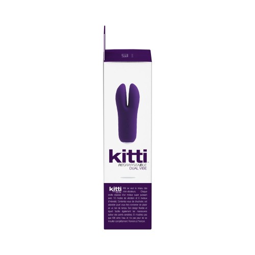 Rechargeable Dual Vibrator Vedo Kitti