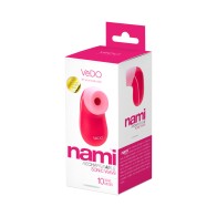 Vedo Nami Vibrador Sónico Recargable Rosa