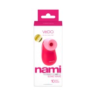 Vedo Nami Vibrador Sónico Recargable Rosa