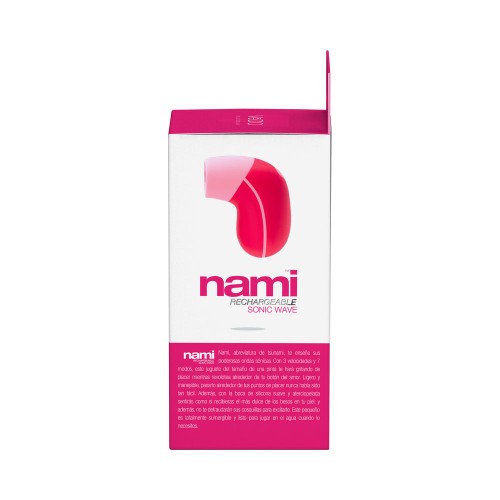 Vedo Nami Vibrador Sónico Recargable Rosa