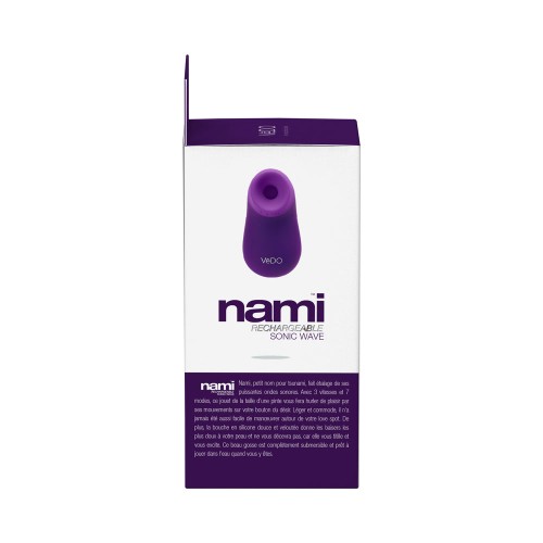 Rechargeable Sonic Vibe by Vedo Nami for Ultimate Pleasure