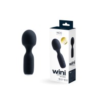 Vedo Wini Rechargeable Mini Wand Black