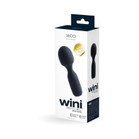 Vedo Wini Rechargeable Mini Wand Black