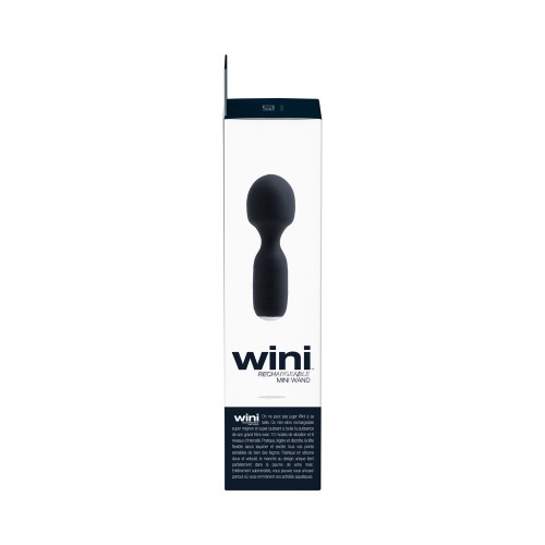 Vedo Wini Rechargeable Mini Wand Black