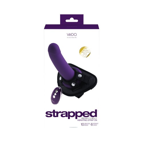 Strap-On Vibrador Recargable Vedo Strapped