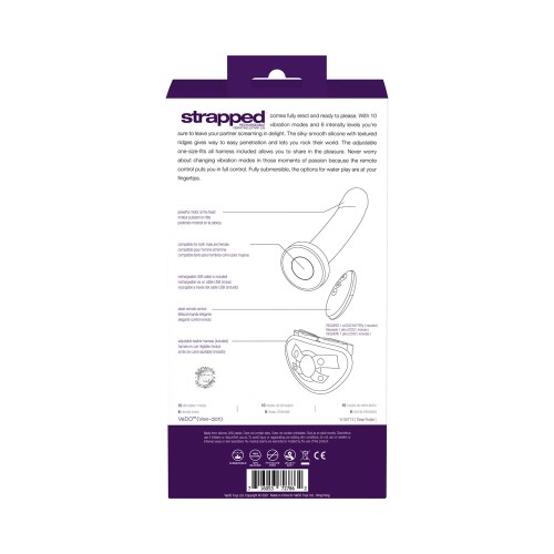 Strap-On Vibrador Recargable Vedo Strapped