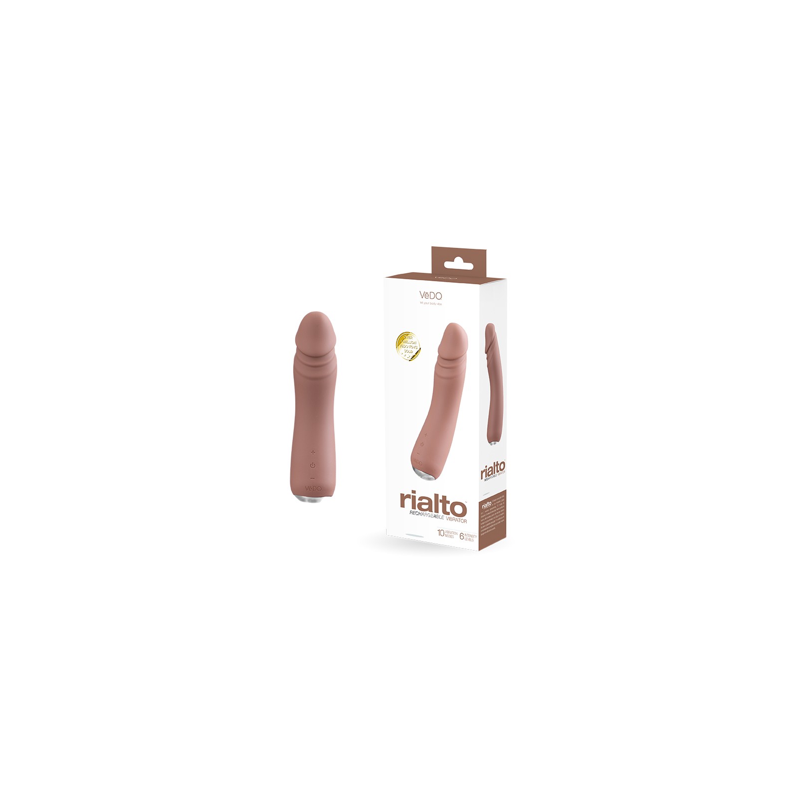 Vedo Rialto Rechargeable Vibe Mocha