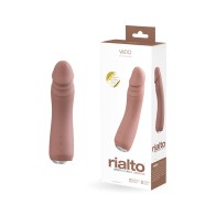 Vedo Rialto Vibrador Recargable Mocha