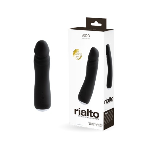 Vibrador Recargable Vedo Rialto para Máximo Placer