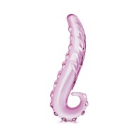 Dildo de Cristal Lick-It Rosa - Estimulación Definitiva