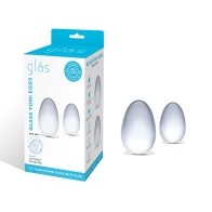 Set de Huevos Yoni de Vidrio Glas