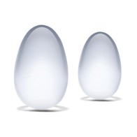 Set de Huevos Yoni de Vidrio Glas