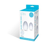 Set de Huevos Yoni de Vidrio Glas