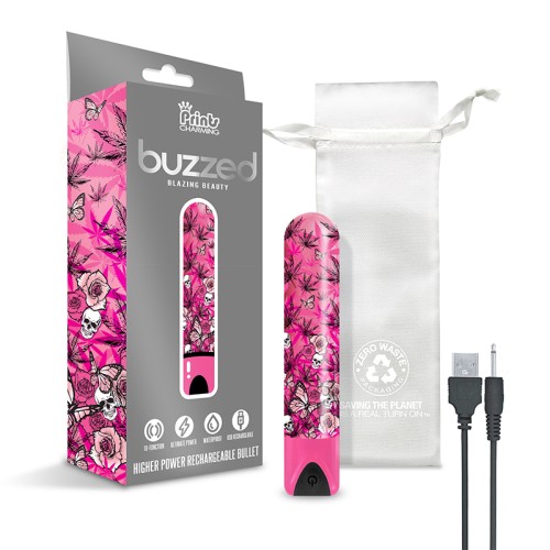 Prints Charming Buzzed Rechargeable Bullet