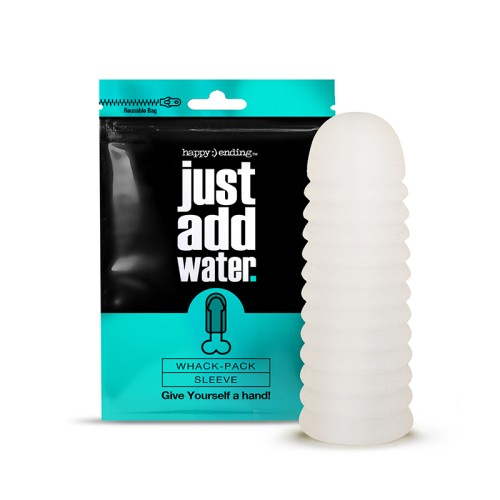 Happy Ending Just Add Water Self-Lubricating Whack Pack Sleeve