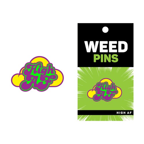 Weed Pin High AF by Wood Rocket