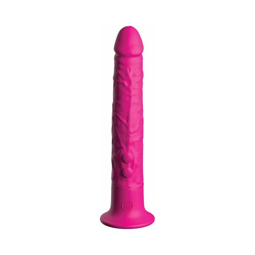 Dildo Vibrador Realista de Silicona Wall Banger Con Succión Rosa Pipedream Classix