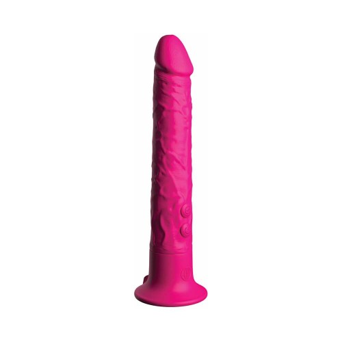 Dildo Vibrador Realista de Silicona Wall Banger Con Succión Rosa Pipedream Classix